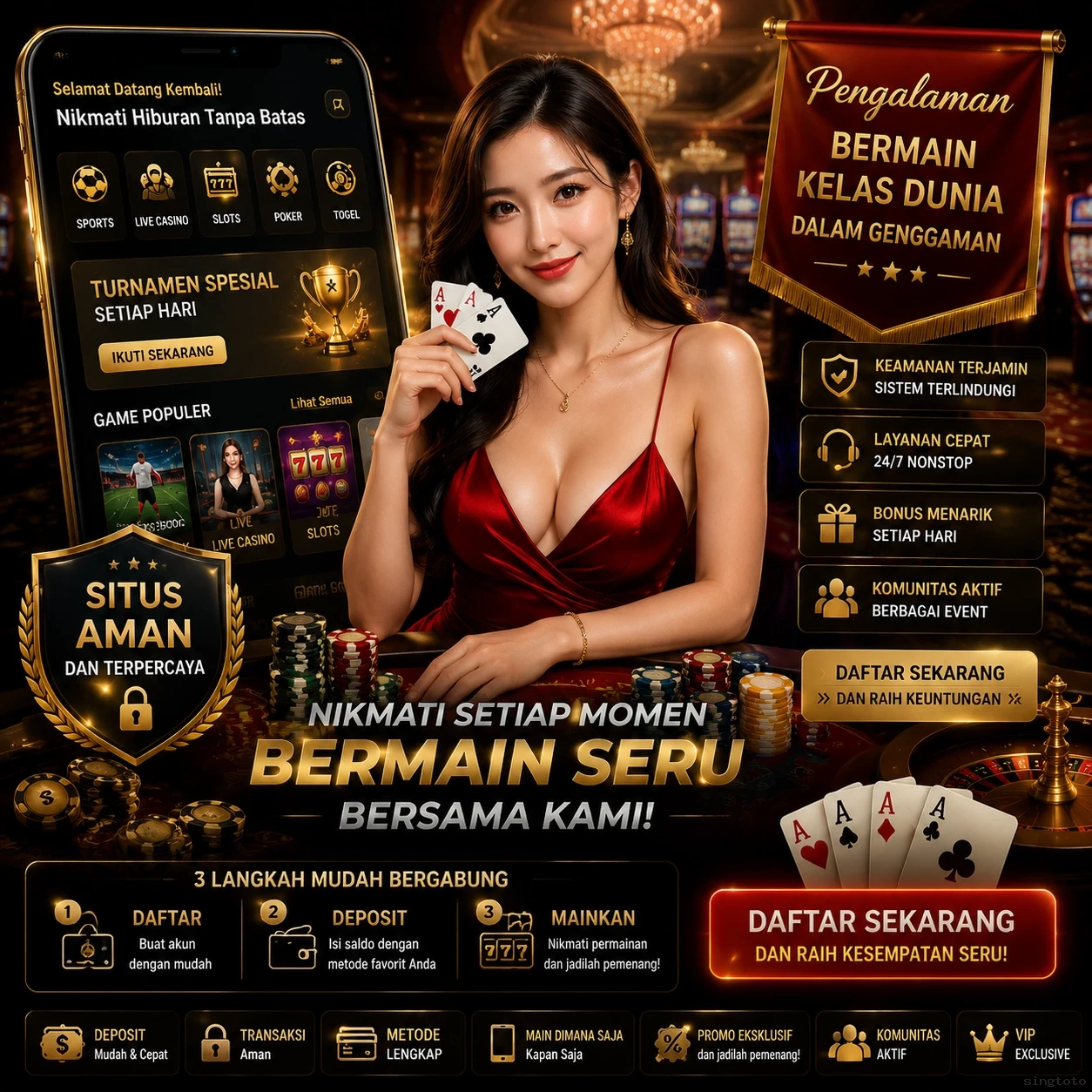 Keunggulan singtoto dalam Menyediakan Beragam Jenis Aplikasi
