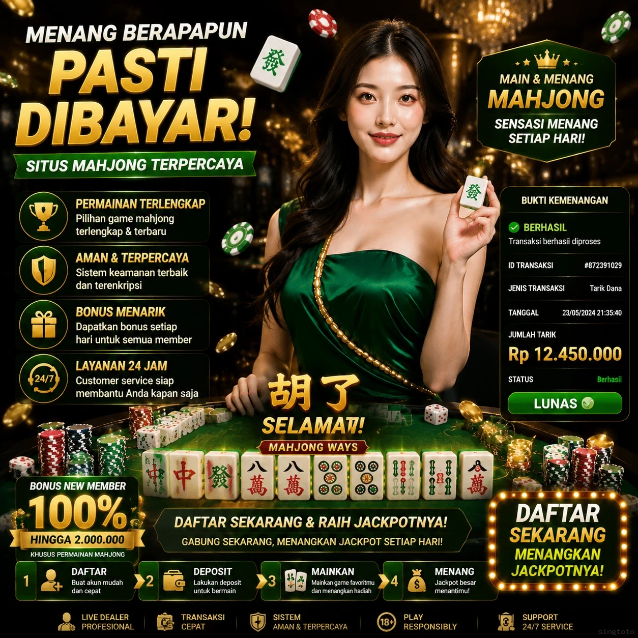 singtoto: verifikasi Teknologi Dengan Fitur Terbaik untuk Pengguna Indonesia